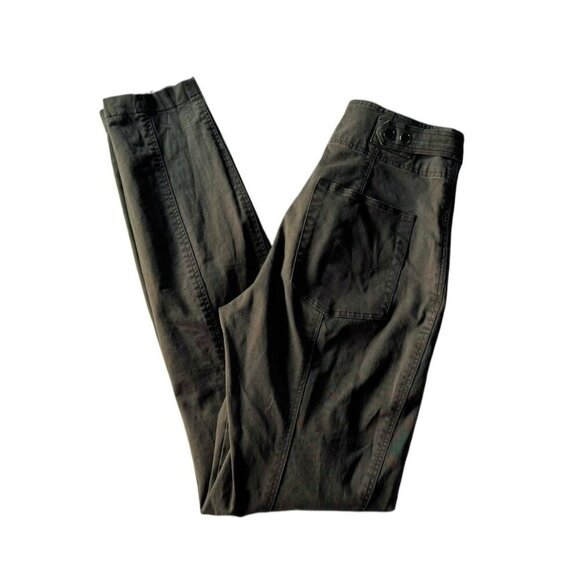 A.L.C Zander On Duty Army Zip Front Pants Women’s Sz 0  Chrissy Teigen Colab - Picture 12 of 12
